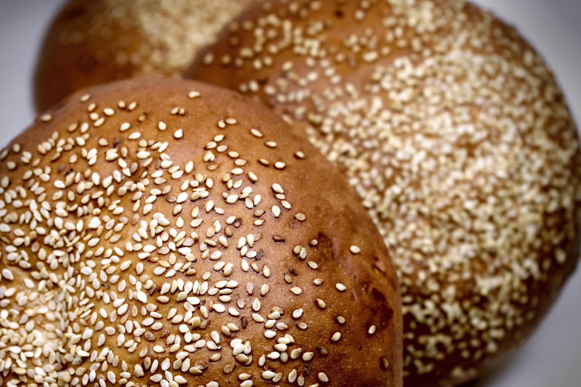 Hamburgerové bulky - fotobanka
